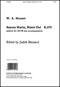 Sancta Maria Mater Dei SATB choral sheet music cover